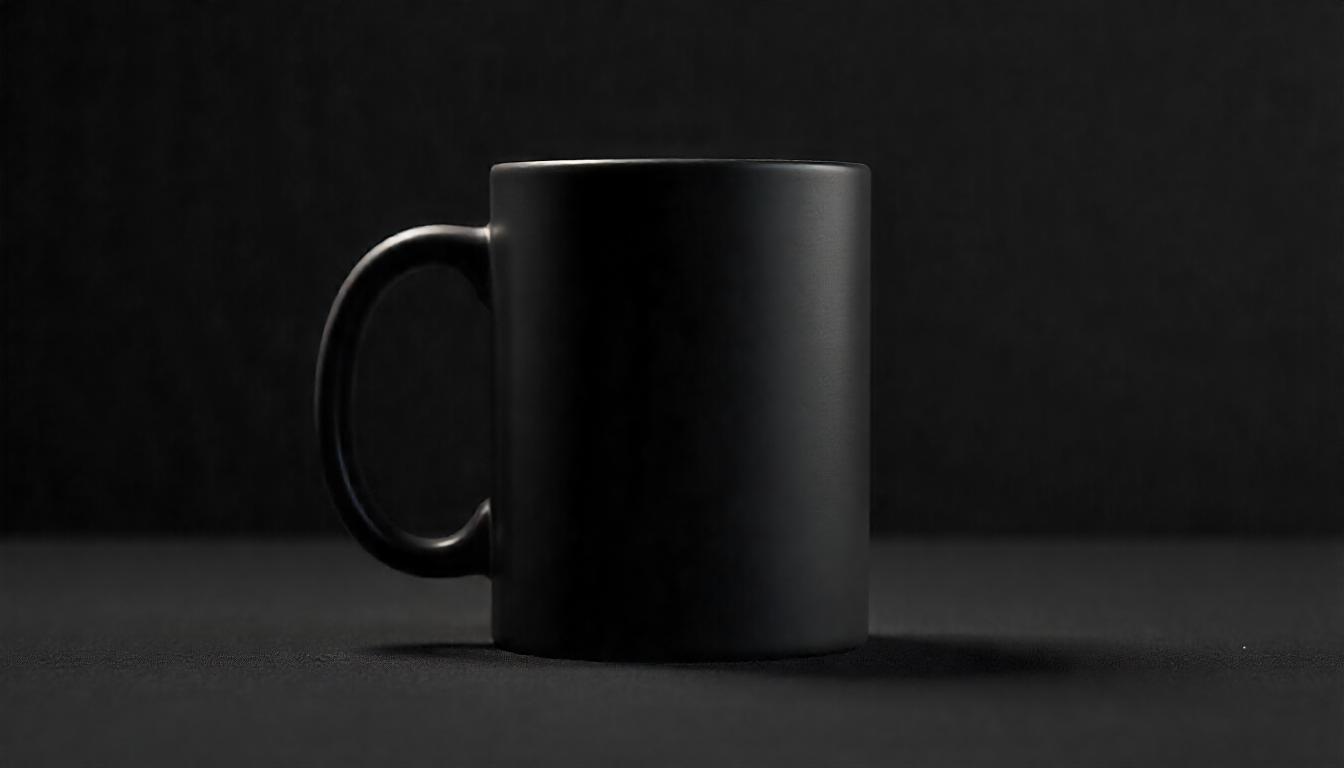 Custom Mugs Black