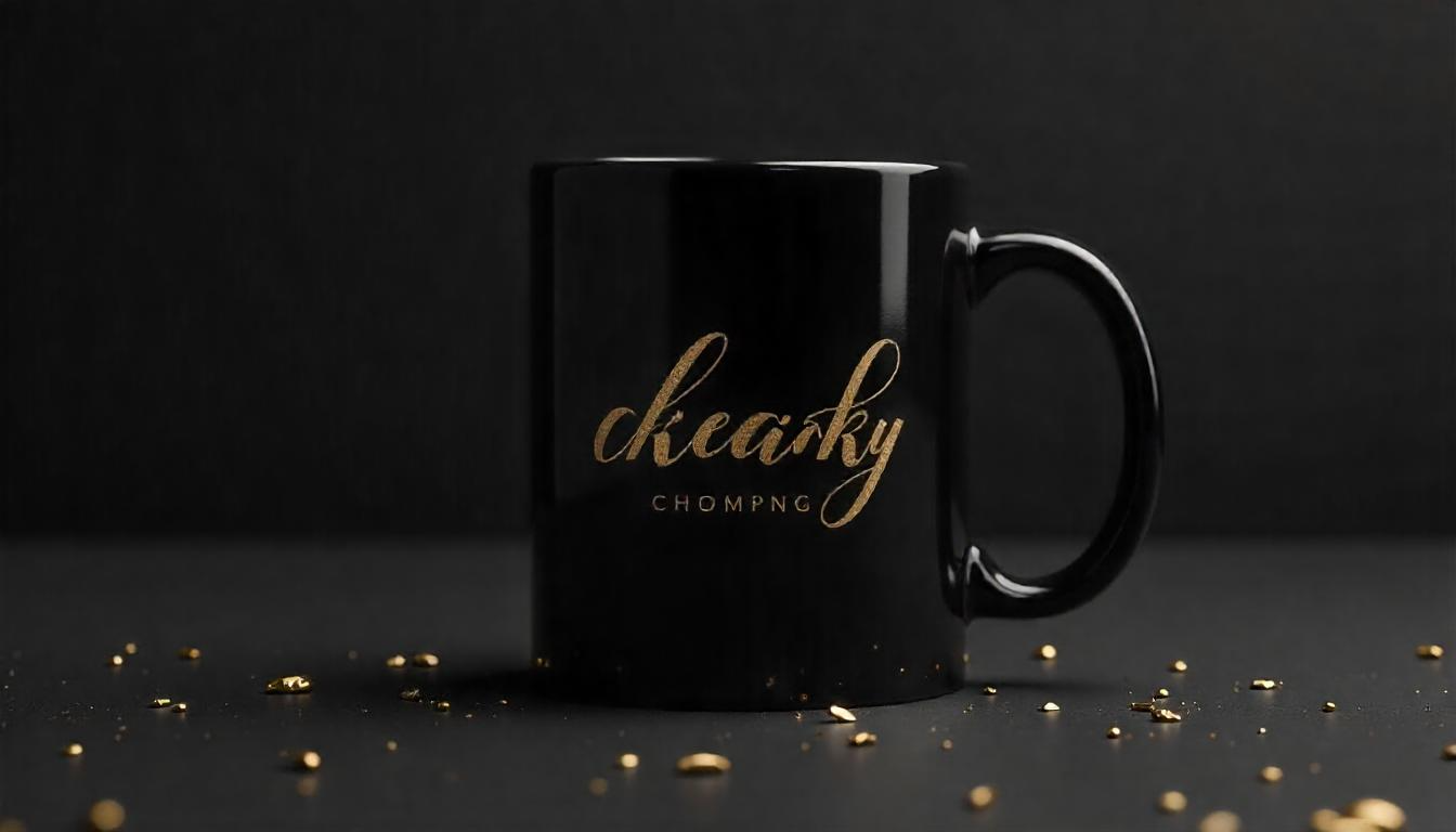 Custom Mugs Black