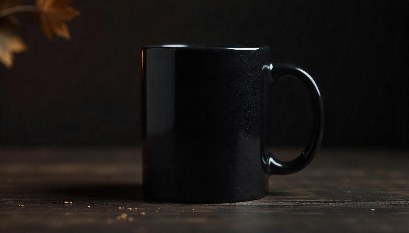 Custom Mugs Black